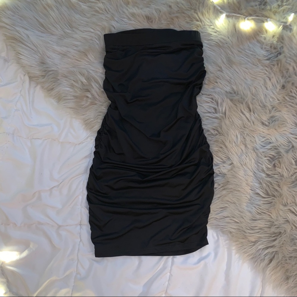 Fitted Ruched Dress